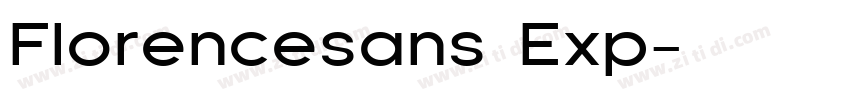 Florencesans Exp字体转换